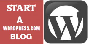 Start a wordpress.com blog