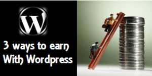 3 ways to earn with wordpress