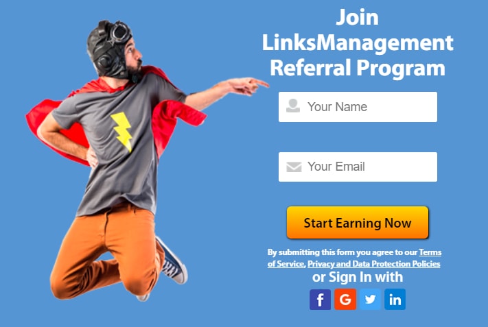 Join Linksmanagement referral program