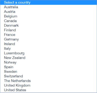 Vimeo OTT countries