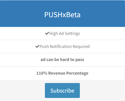 clicksfly pushxbeta