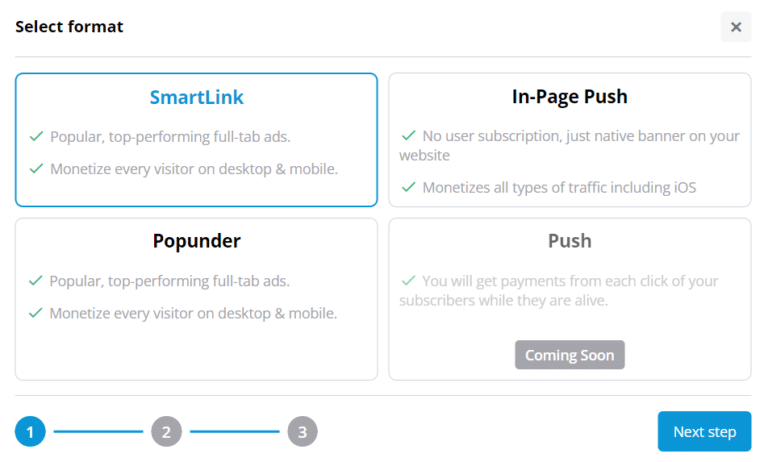 Adoperator ad formats