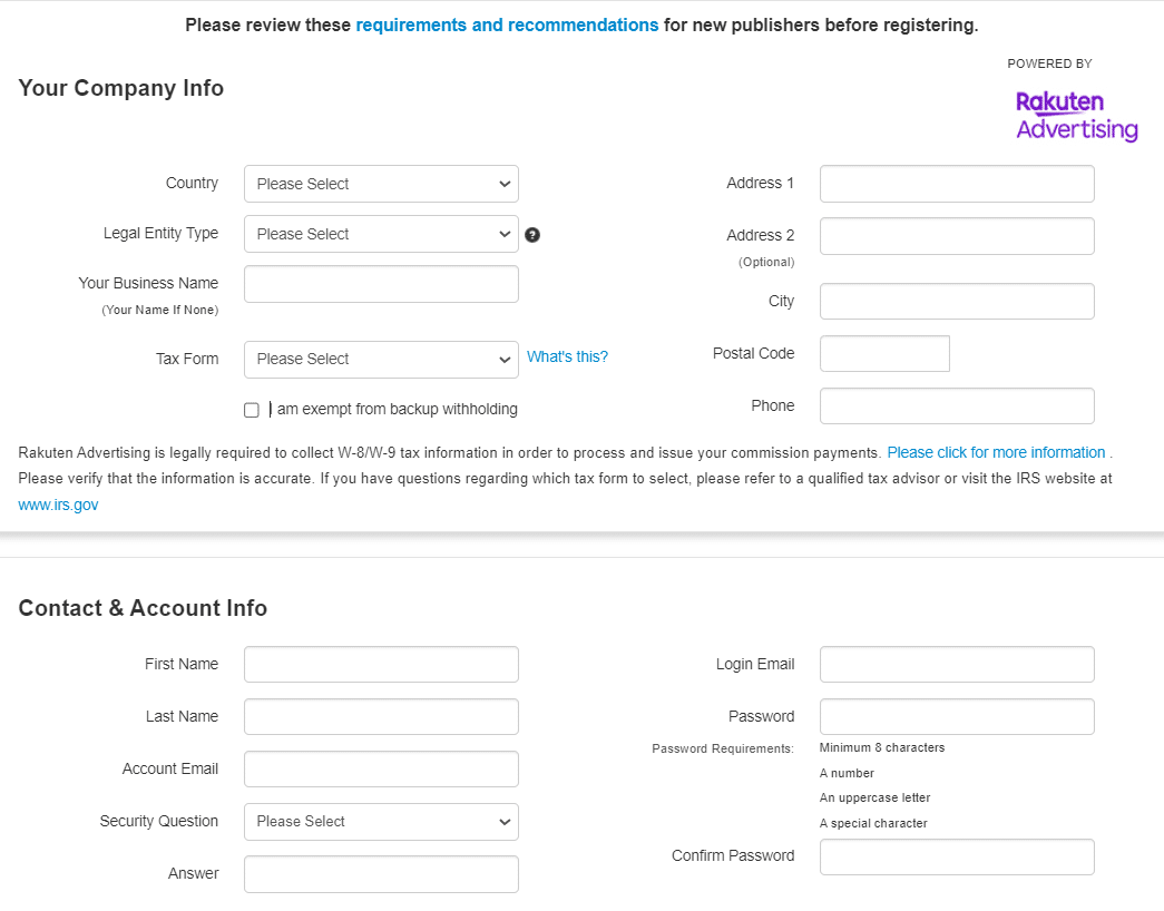 Linkshare company info