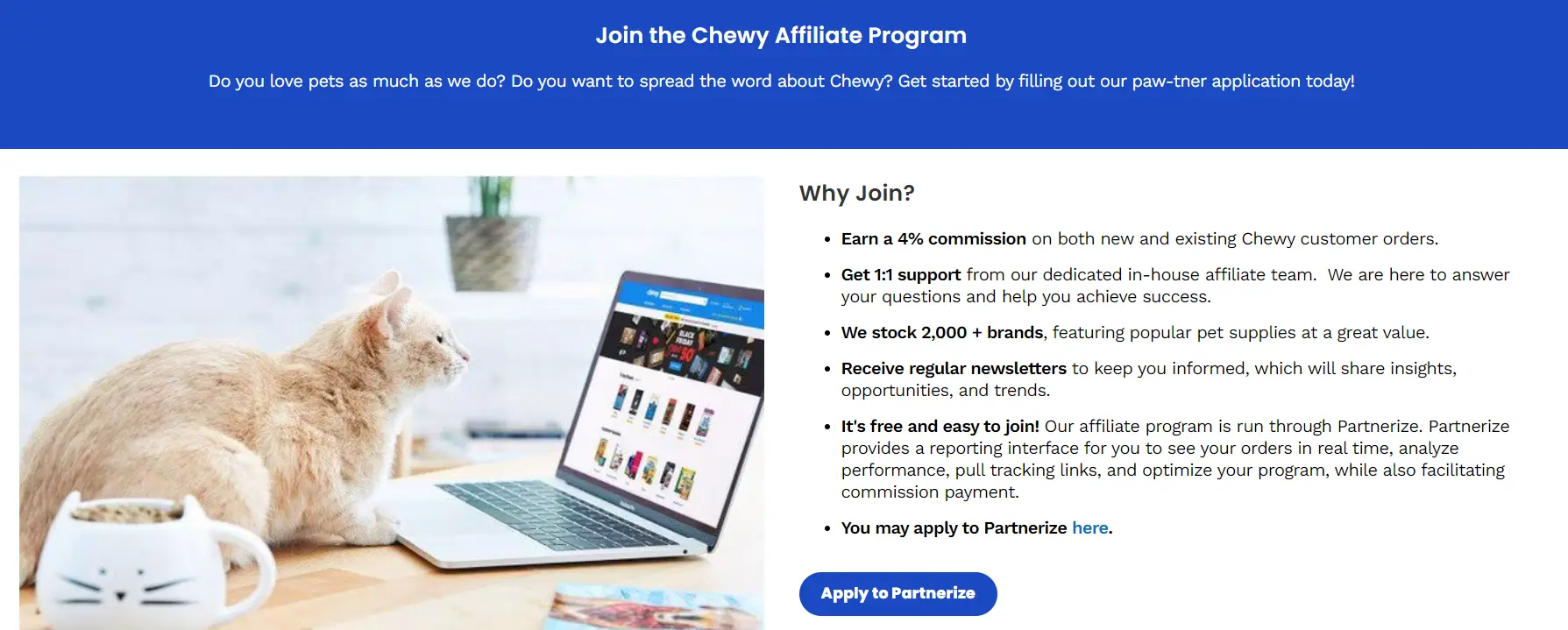 Chewy affiliate program