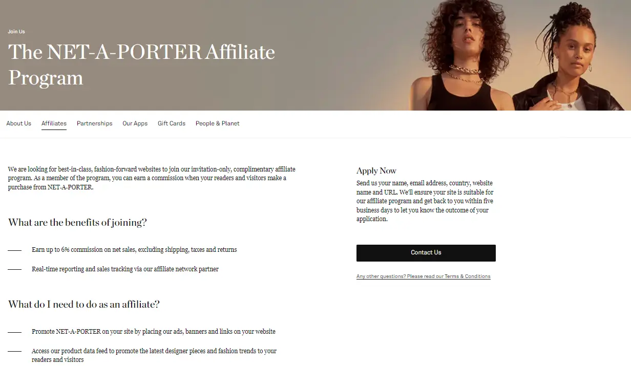 Net-a-porter affiliate program