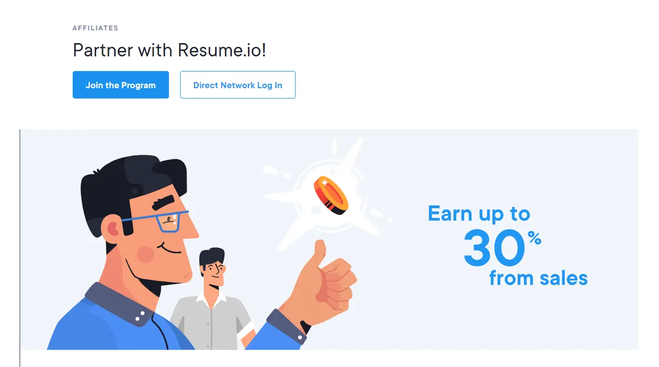 Resume io affiliate program