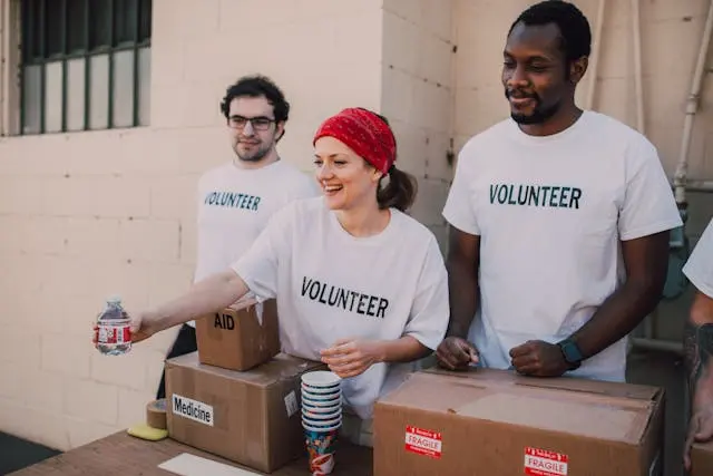 social media donations