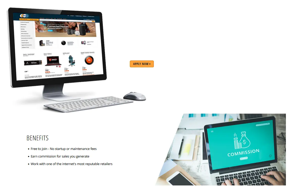 Newegg affiliate program