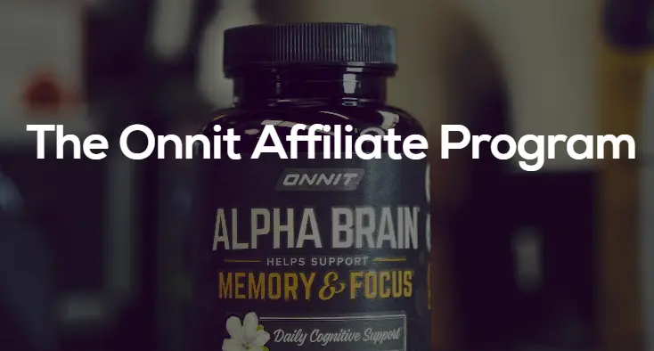 Onnit affiliate program