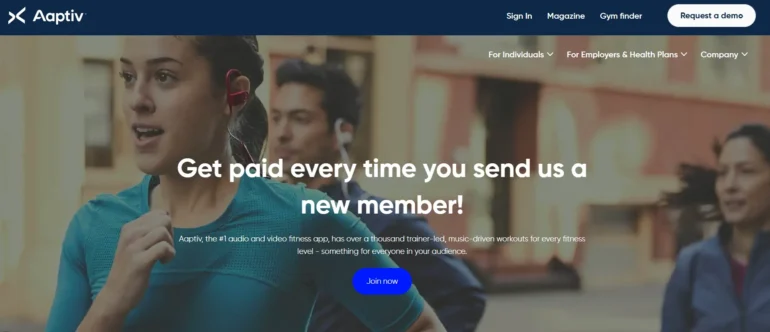 aaptiv affiliate program