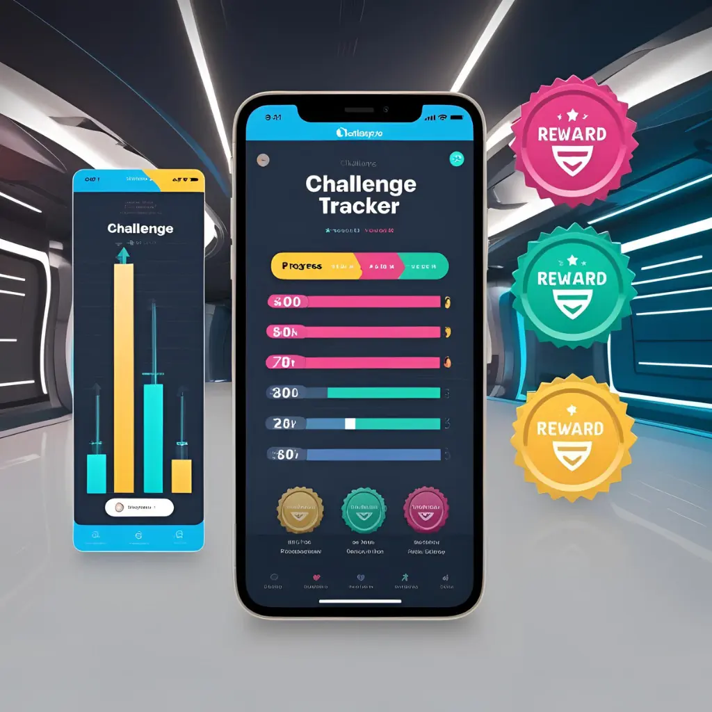 30-Day Fitness Challenge with affiliate product rewards