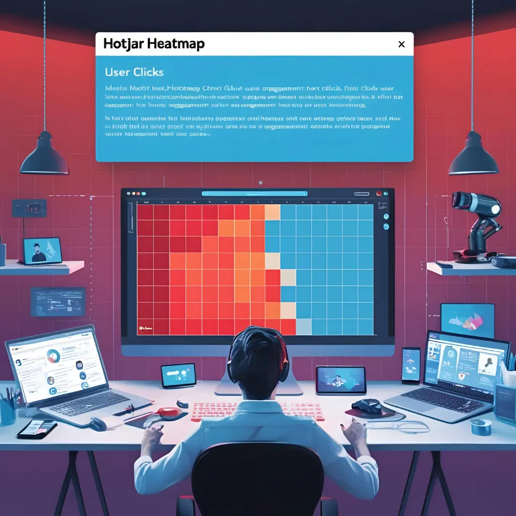 Analyzing user behavior with Hotjar