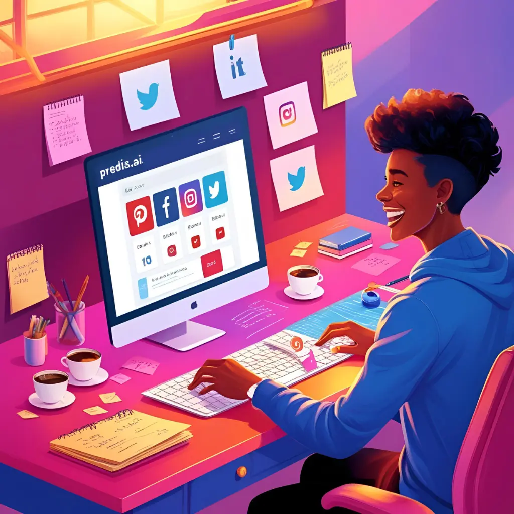 Automating social media with Predis.ai