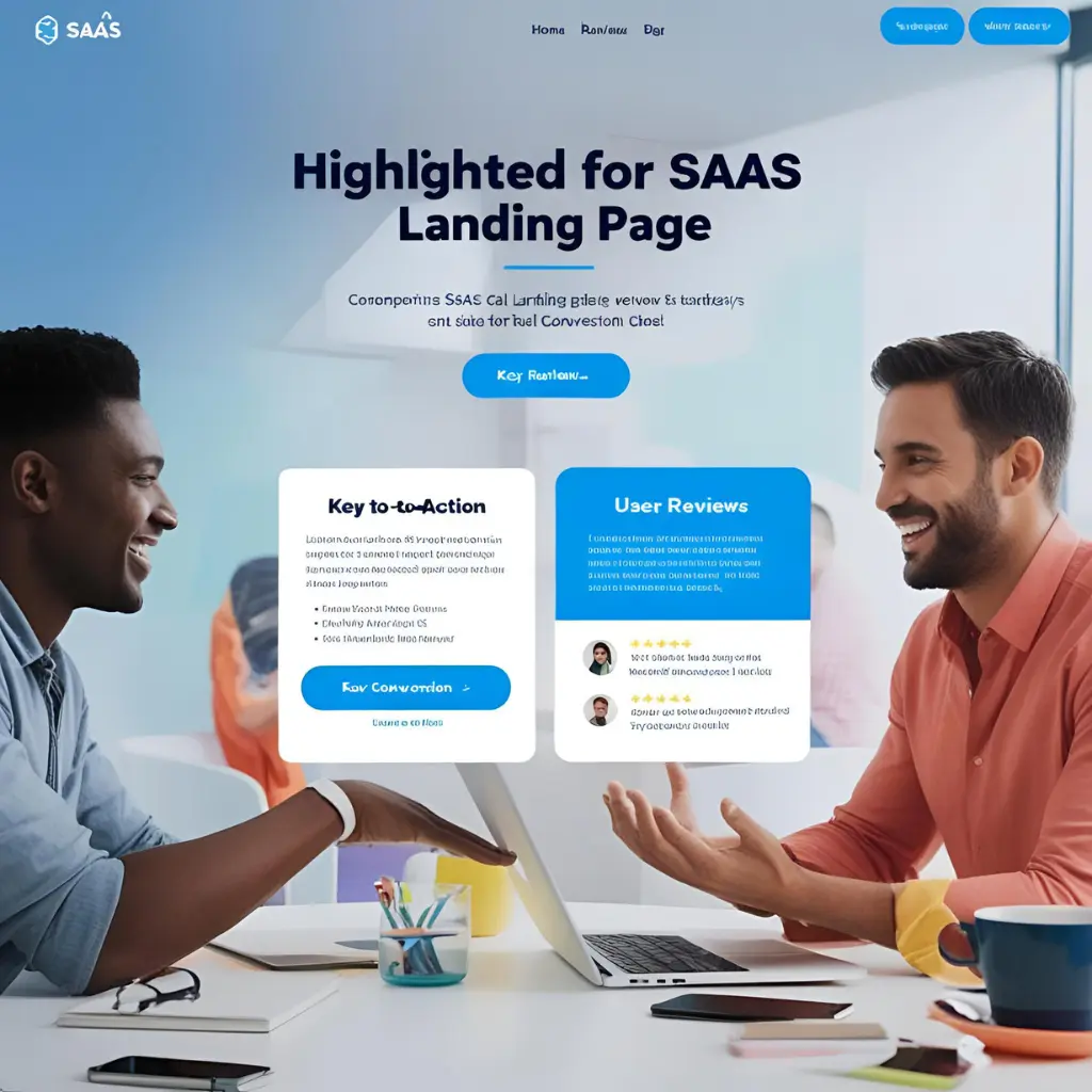 Case study 8.3 conversion rate SaaS landing page breakdown
