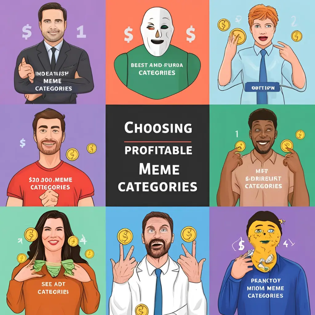 Choosing the most profitable meme categories
