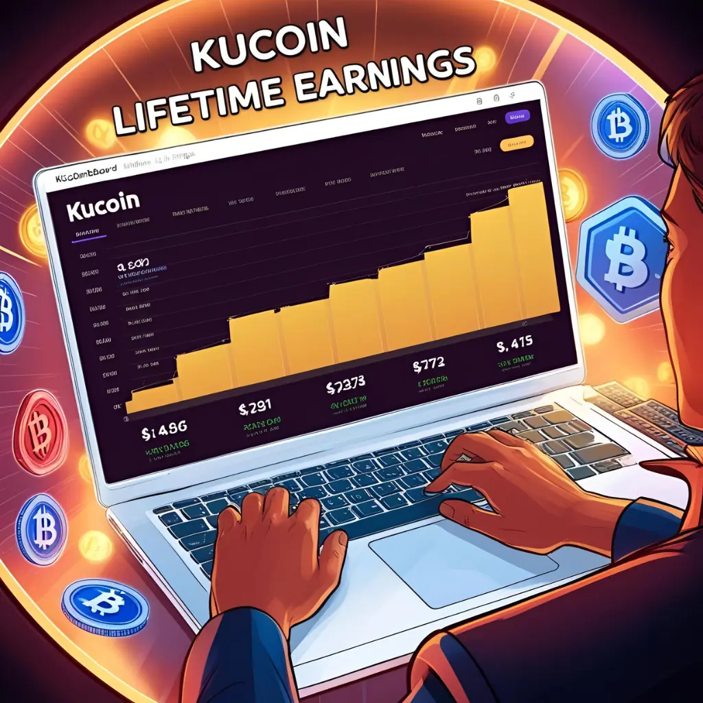 Earning lifetime commissions with KuCoin