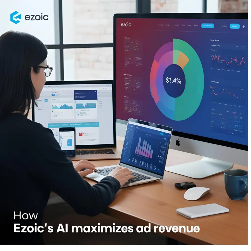 How Ezoic’s AI maximizes ad revenue