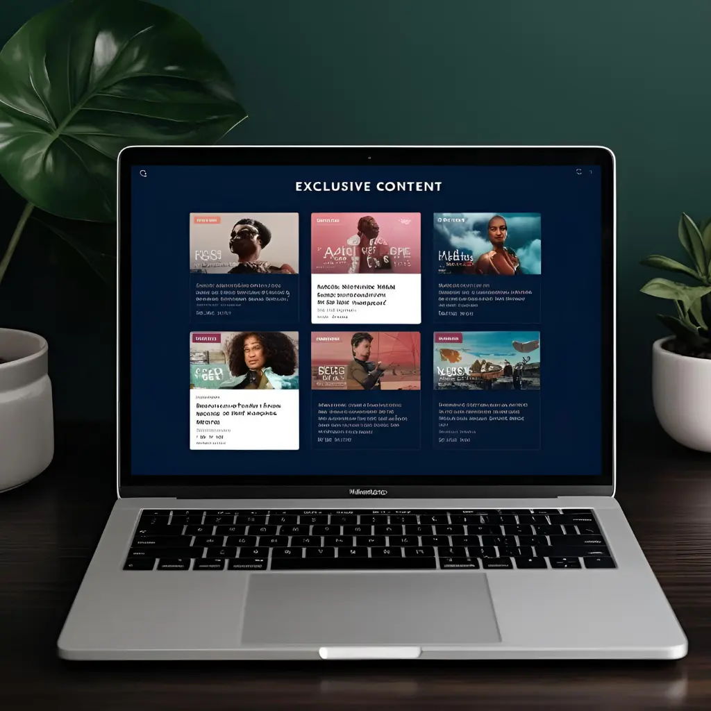 Offering exclusive content through the paid memberships