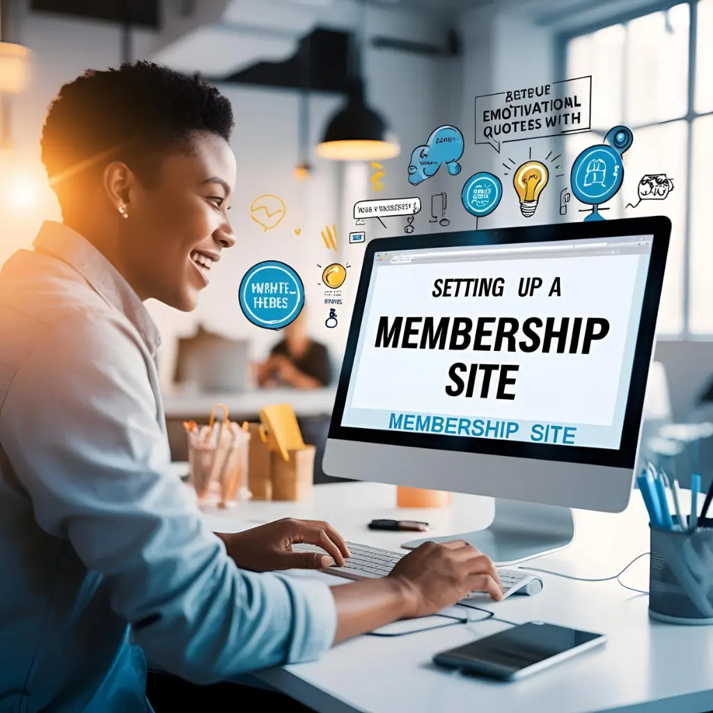 Setting up paid memberships for the website monetization