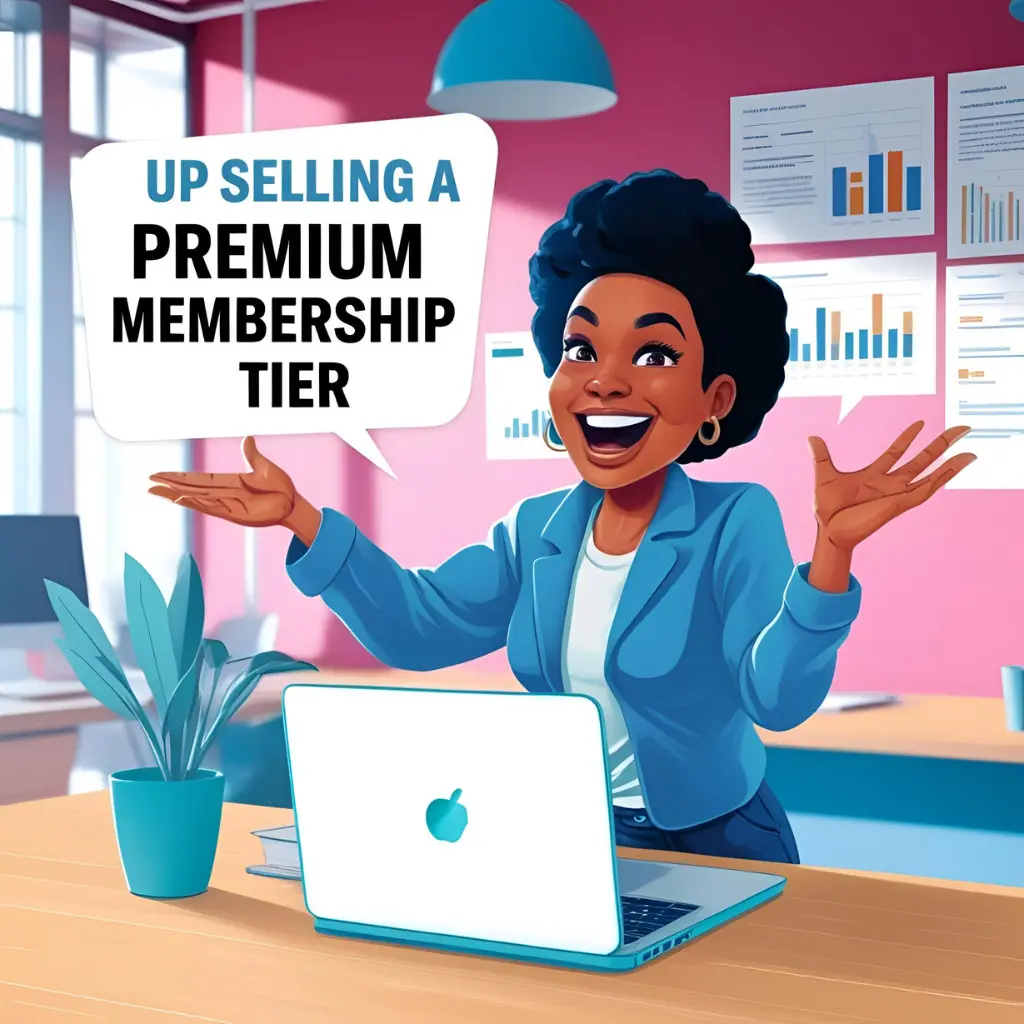 Upselling opportunities with paid memberships