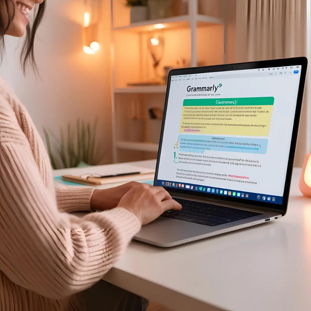 Using Grammarly to improve writing quality