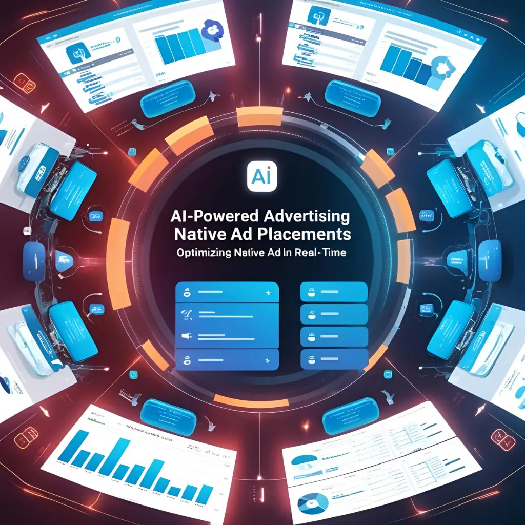AI optimizing native ad revenue with machine learning