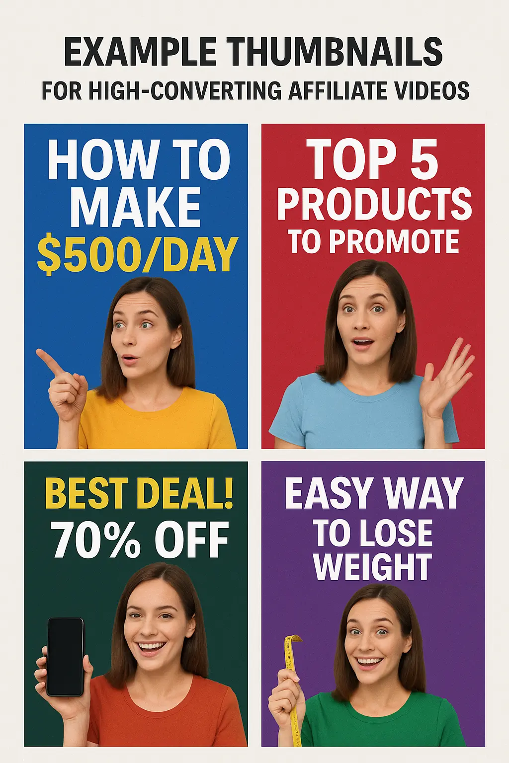 Click-worthy thumbnail styles for affiliate videos