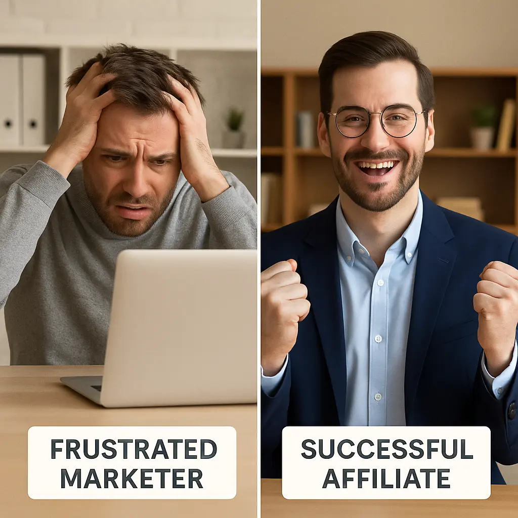Common affiliate marketing mistakes vs. success habits