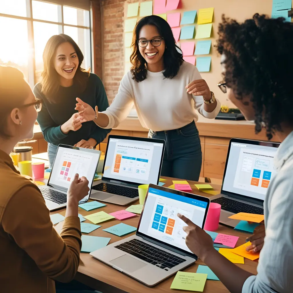 Content and UX teams planning website user flow