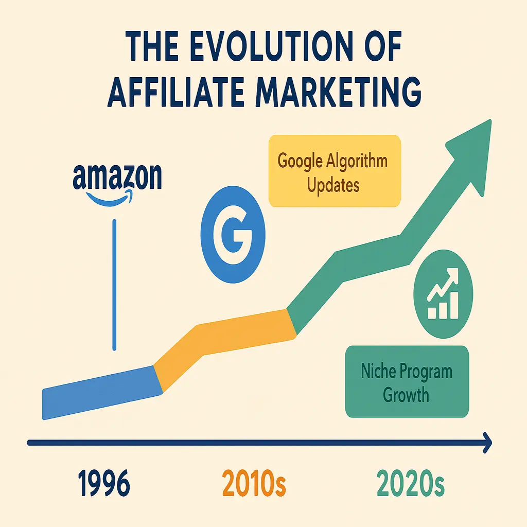 How affiliate marketing evolved from general programs to niche dominance