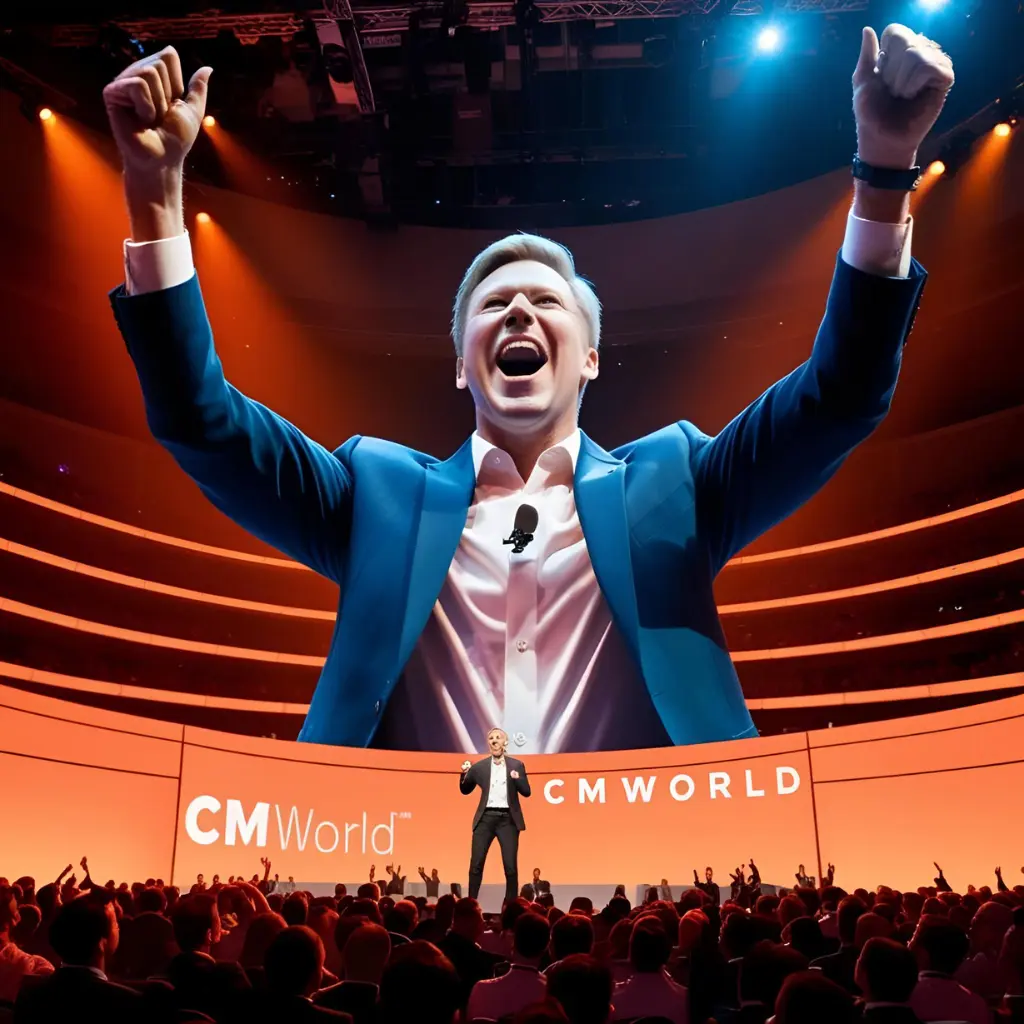 Keynote session at Content Marketing World
