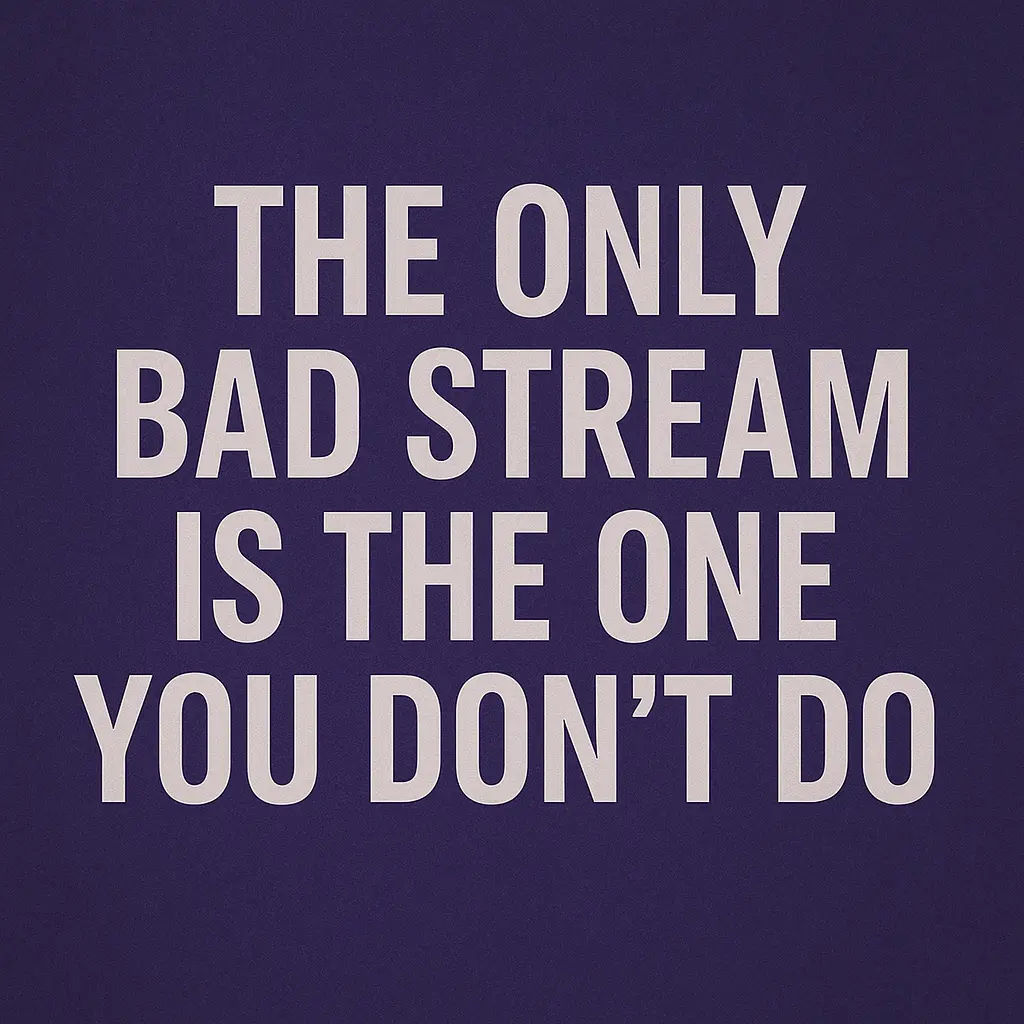 Twitch streaming motivation for new creators