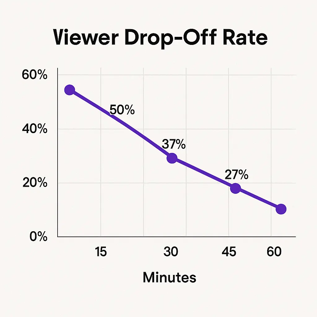 Twitch viewer retention analysis and improvement strategies