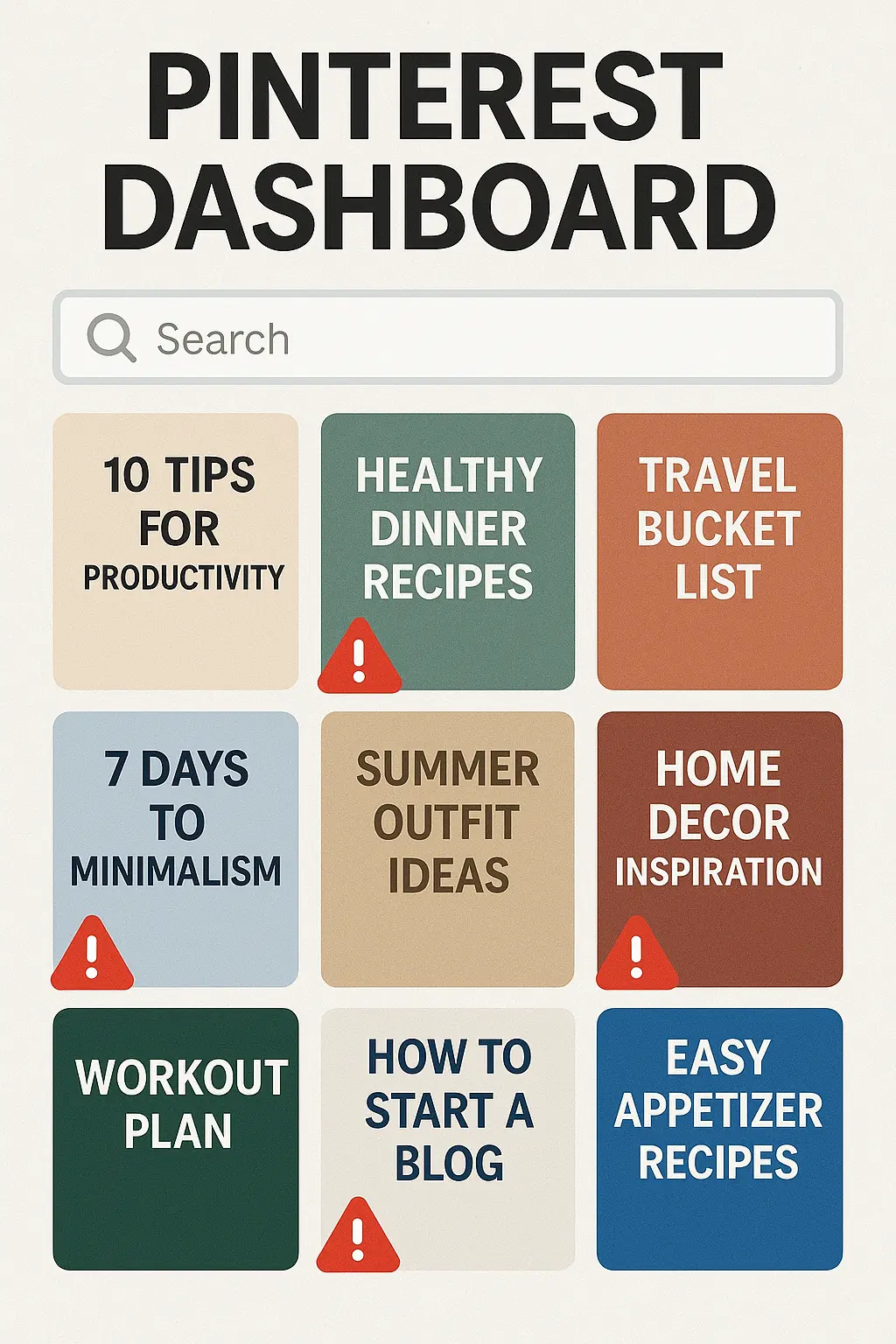 Common mistakes that stop people from making money on Pinterest