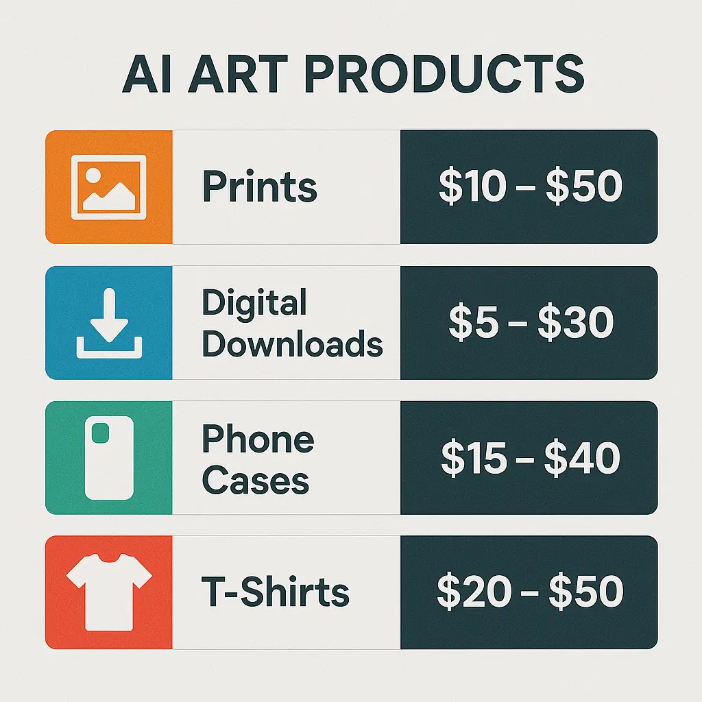 How to price AI-generated art for maximum profit