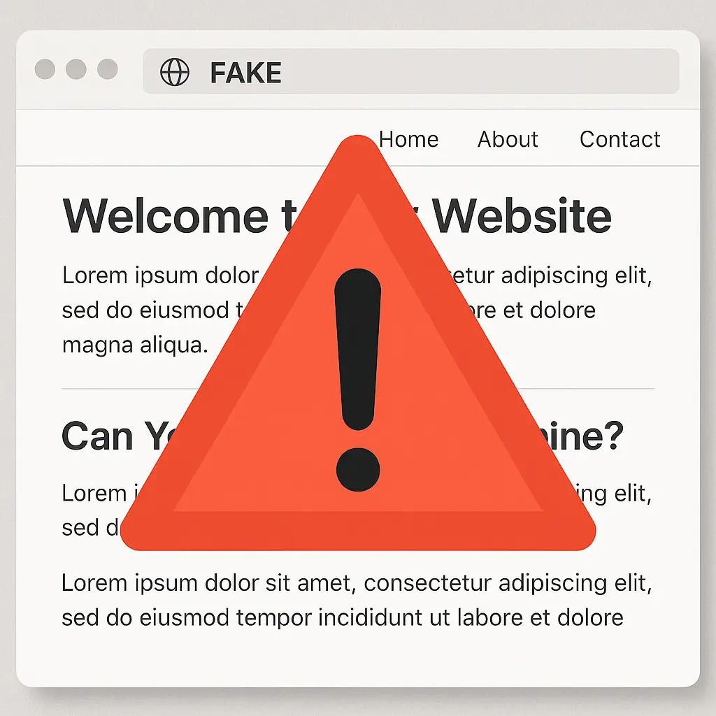 Scam alert over suspicious ad site