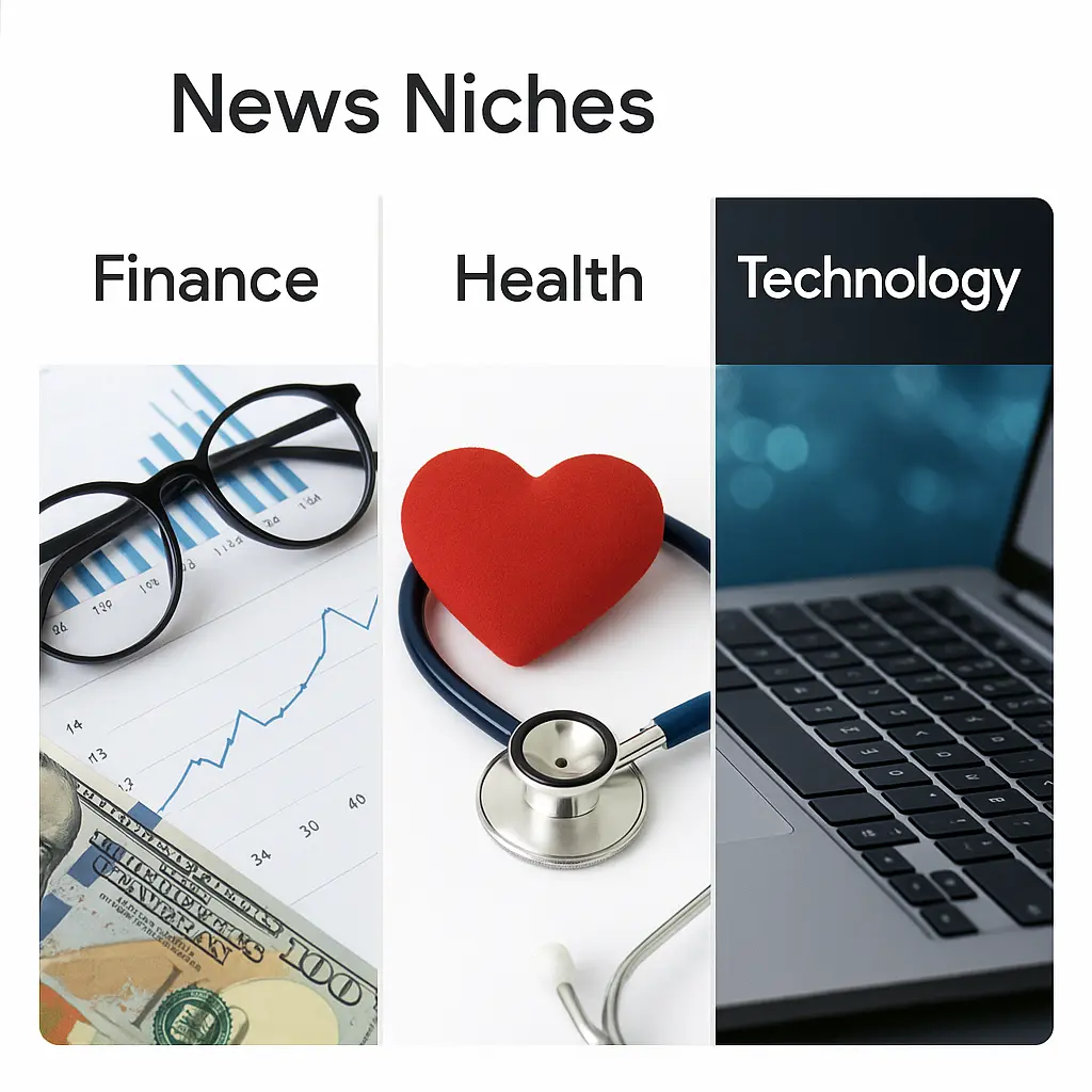 Choosing the most profitable niche to earn from Google News