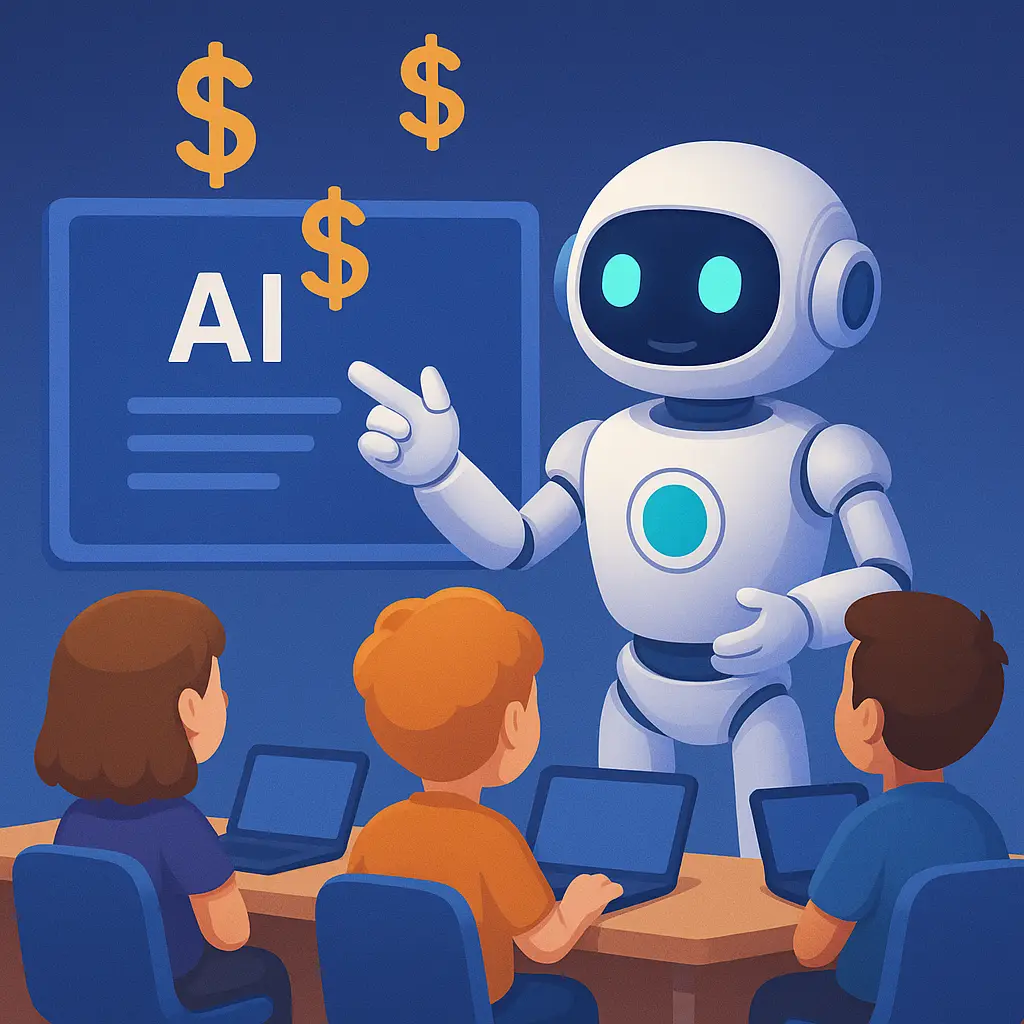 Creating passive income through AI-generated online courses
