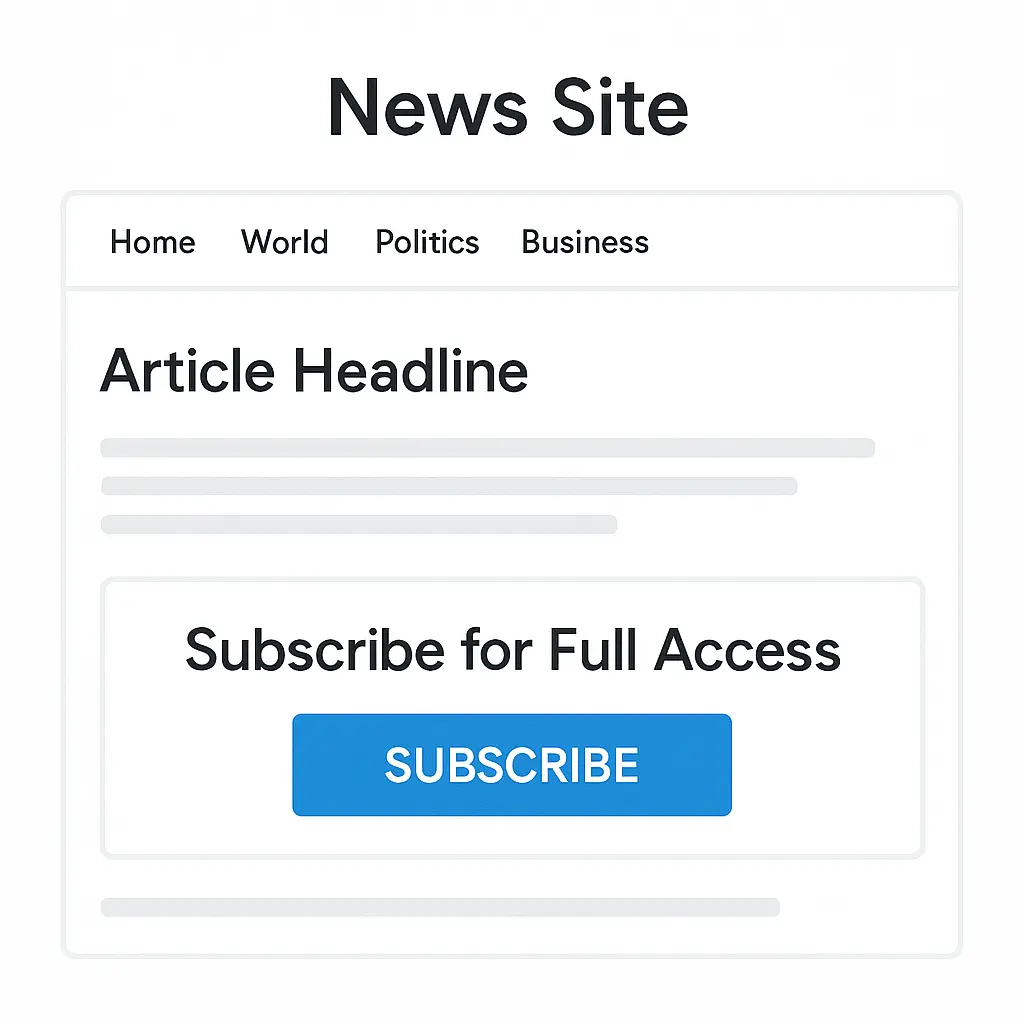 Creating premium content to earn from Google News