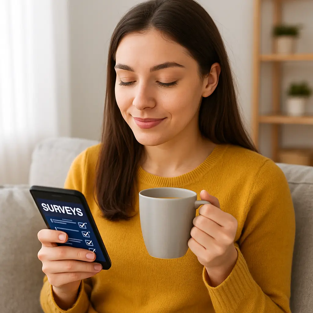 Easiest no-skill side hustle - making money with online surveys