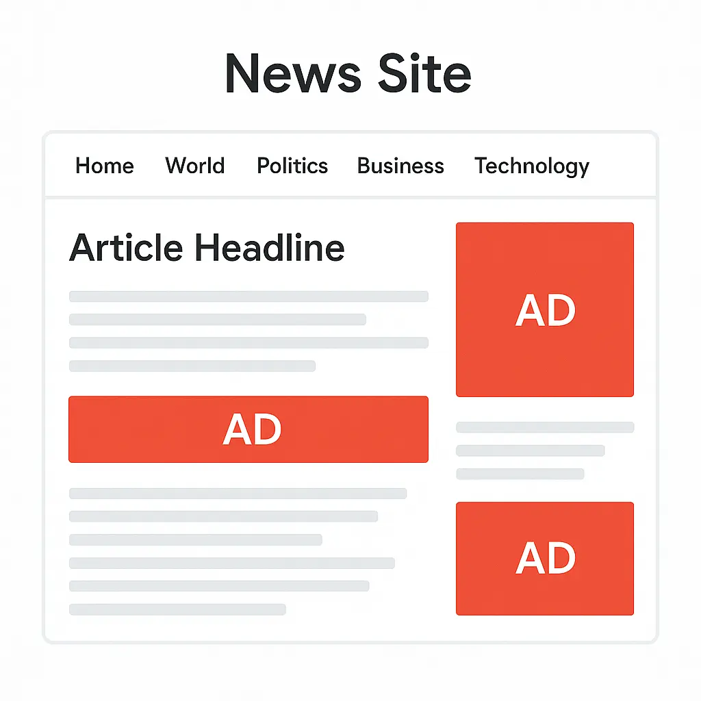 Maximizing ad revenue to earn from Google News