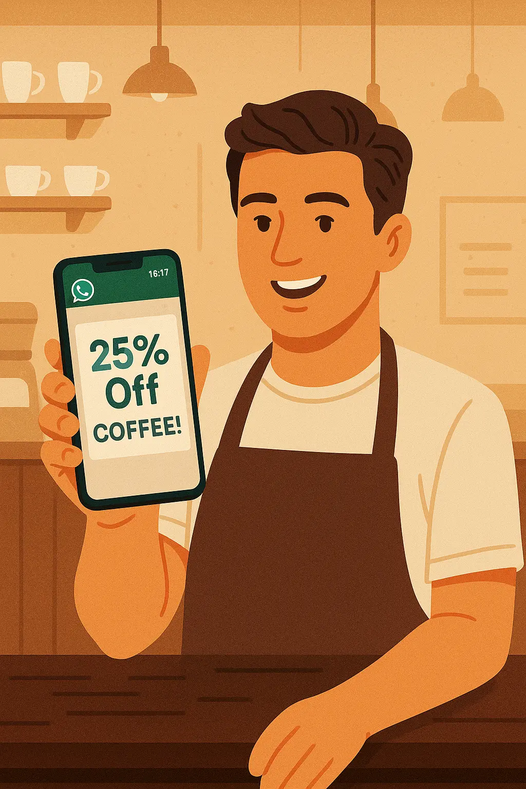Promoting local businesses on WhatsApp Status for profit