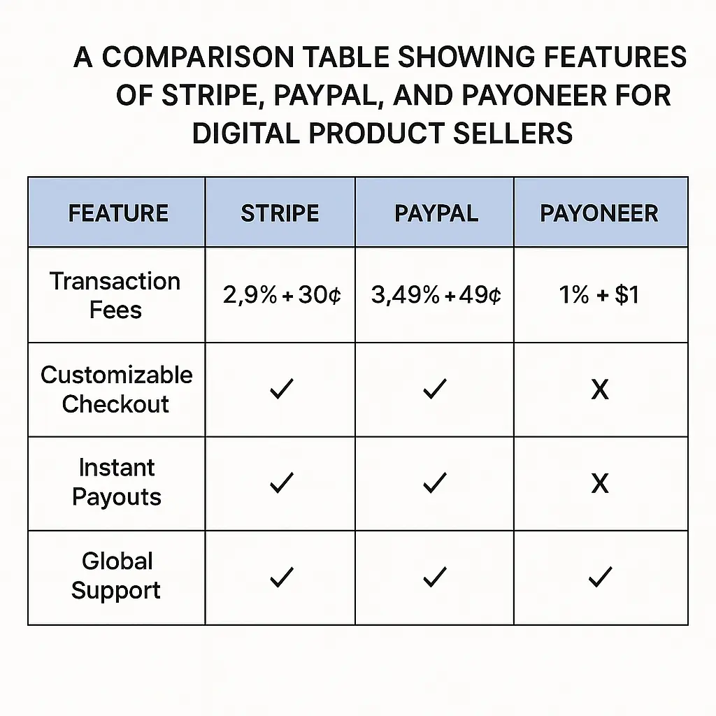 Best payment processors for digital products