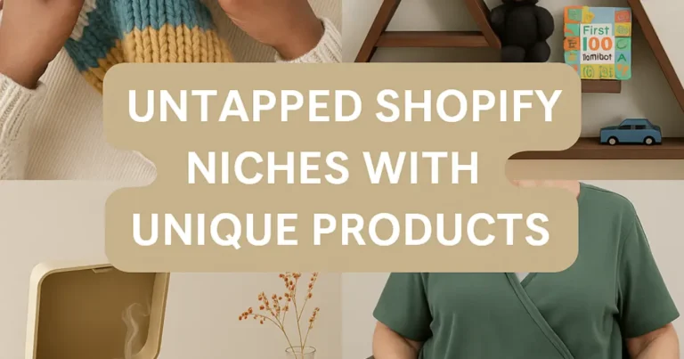 Low competition Shopify niches