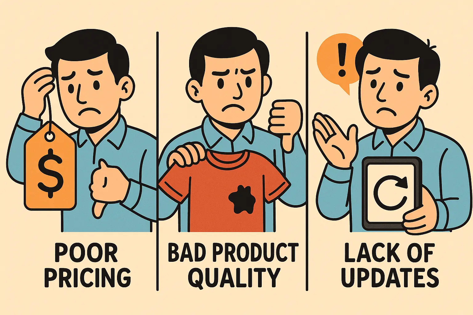 Mistakes to avoid when selling digital products