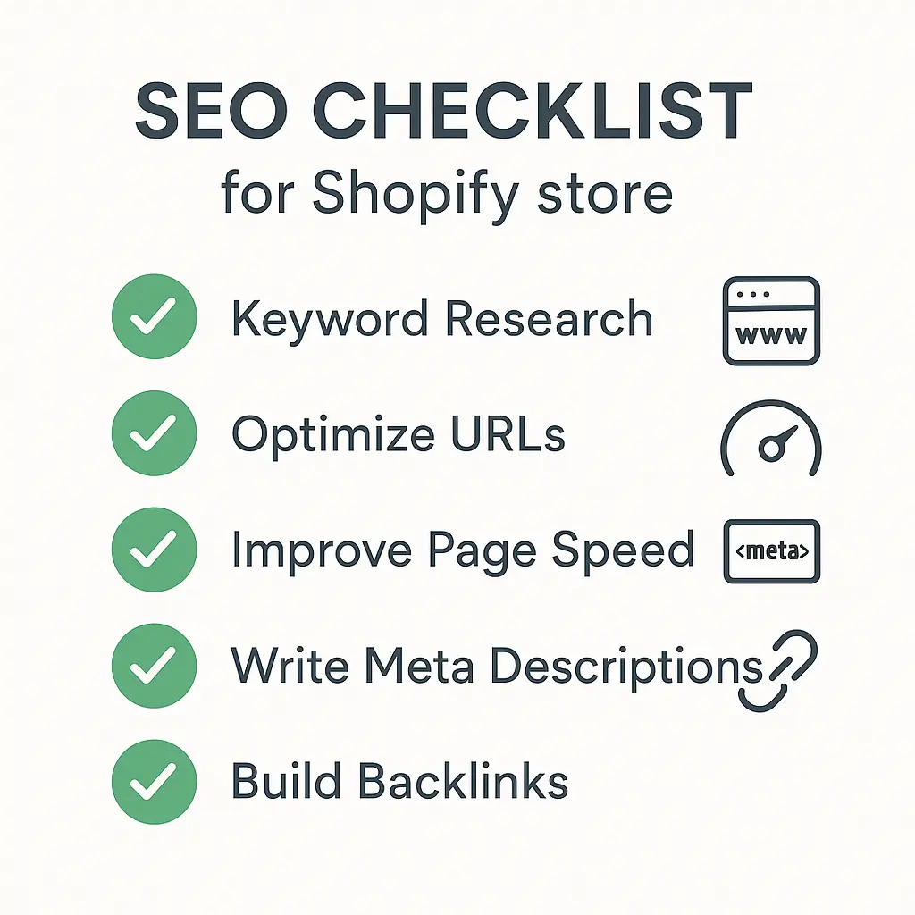 SEO optimization for Shopify pages