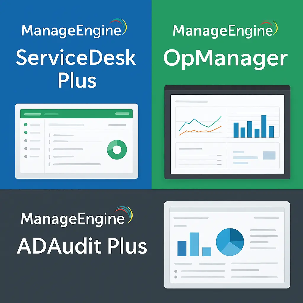 Popular software products to promote in ManageEngine affiliate program
