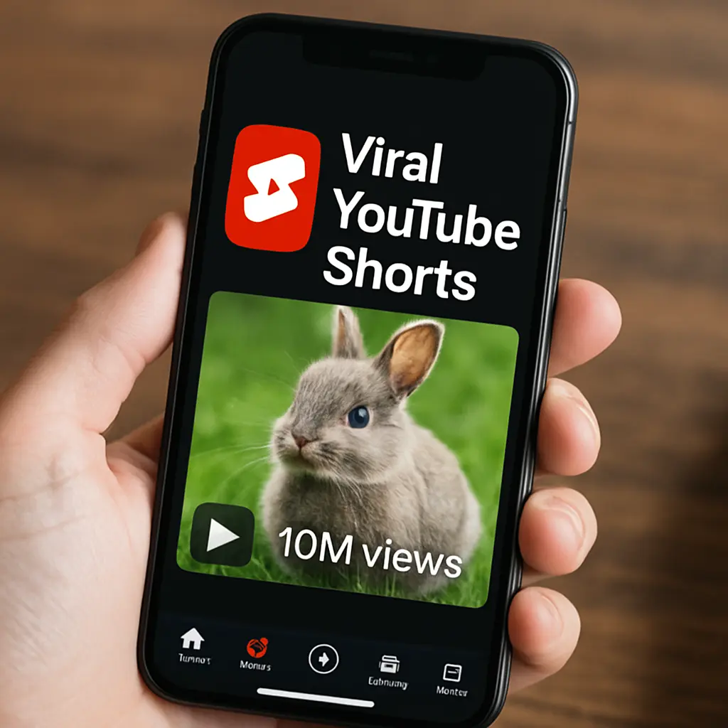 YouTube Shorts going viral with high view count