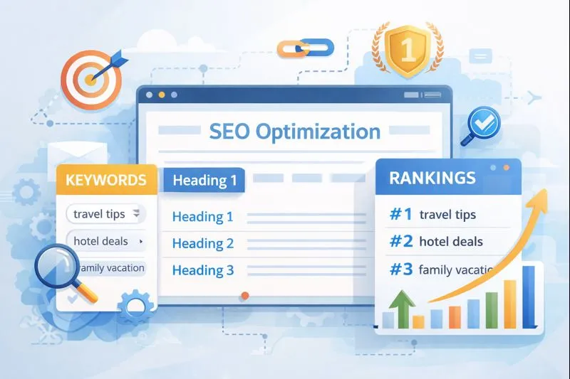 SEO strategy to rank RankIQ affiliate content