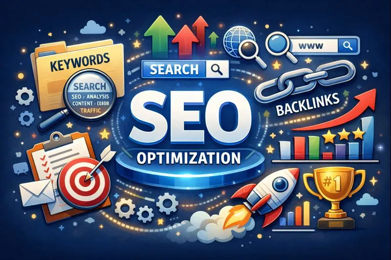 SEO strategy to rank Ranktracker affiliate content